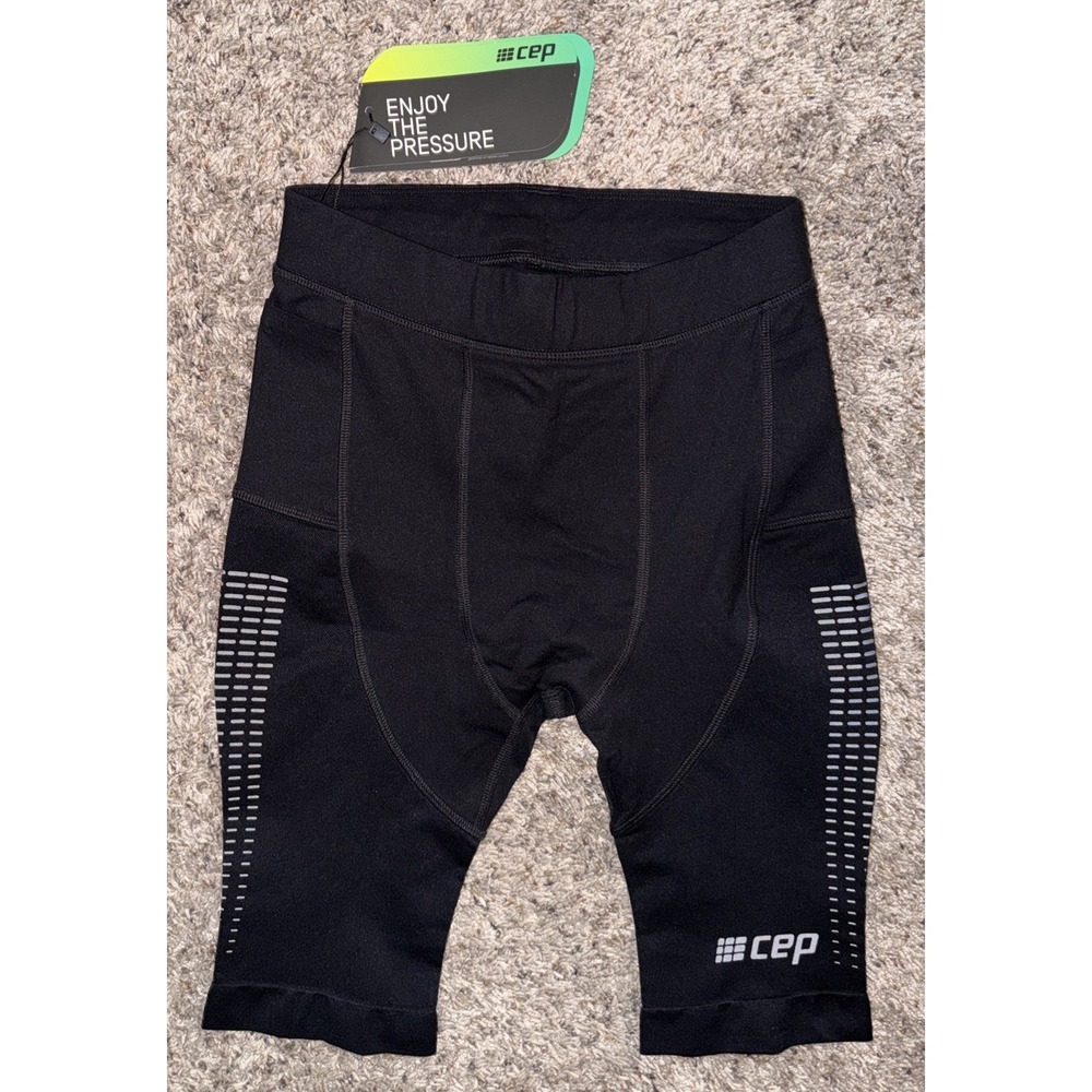 CEP Run Compression Shorts 3.0 Mens Size II Small 2 Black Running W011C NWT